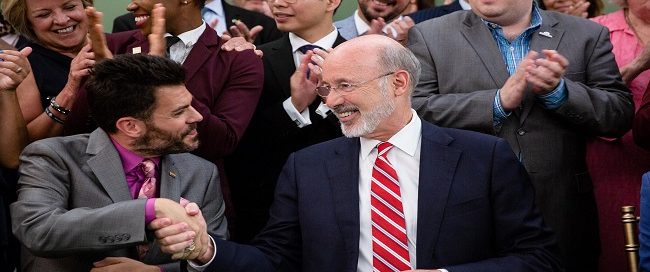 Governor Tom Wolf Launch Nation's First LGBTQ Commission