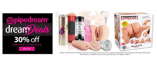 WTC-Pipedream Products Sale