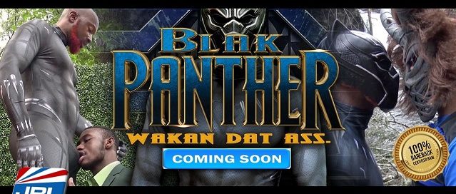 blak panther gay porn parody