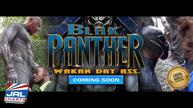 639px x 359px - Blak Panther: Wakan Dat Ass Gay Porn Parody Ships October 2 - JRL CHARTS