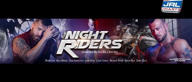 the night ryders DVD - Raging Stallion gay porn movie