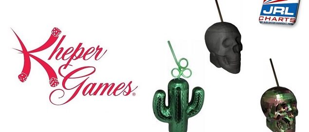 Kheper Games Adds Three New Cups to Barware Line