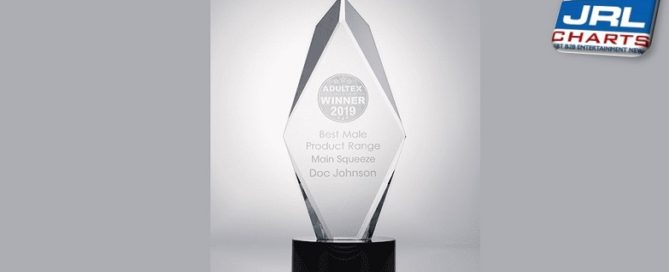 Doc Johnson Wins AdultEx Best Male Product for Main Squeeze