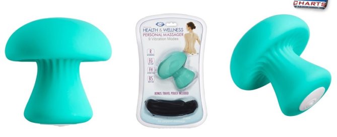 Mushroom Shaped Hand Massager by Cloud 9 Novelties commercial