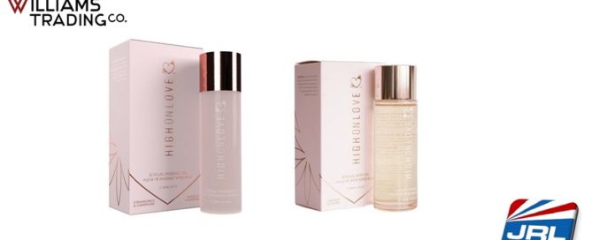 HIGH ON LOVE MASSAGE OIL Collection Video Commercial Released by Williams Trading Co.