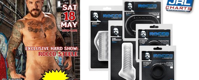 Rocco Steele Confirmed for PFB Rocco Line CloneZone UK Events