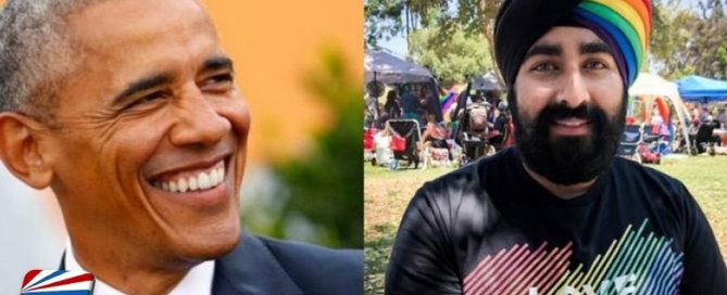 Barack Obama Tweets Message to Jiwandeep Kohli Wearing PRIDE Rainbow Turban