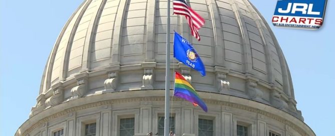 Wisconsin GOP Lawmaker Slams Pride Flag Over State’s Capitol
