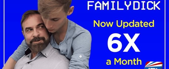 FamilyDick.com Updating New Gay Content Six Times Per Month