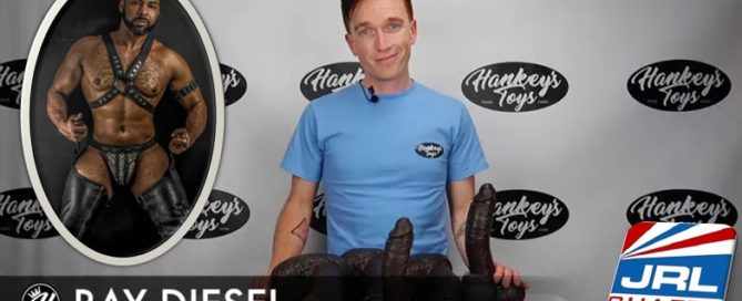 Hankey's Toys' Justin Demos Ray Diesel Giant Cock Range NSFW