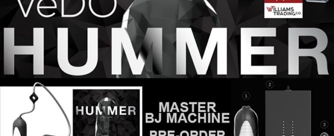 VēDO Platinum Hummer Blow Job Machine Pre-Orders at Williams Trading Co.