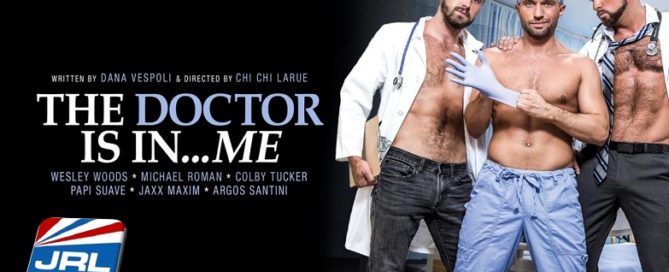 gay porn - Wesley Woods Stars in Chi Chi LaRue's The Doctor Is In...Me-Colby-Tucker-Michael-Roman