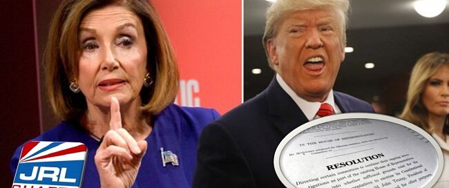 politics - House of Representatives Unveil Resolution to Impeach Trump
