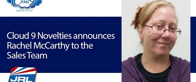 Cloud 9 Novelties Appoints Rachel McCarthy to Sales Team
