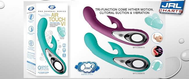 Cloud 9 Novelties Launches New Tri-Function Air Touch Rabbit