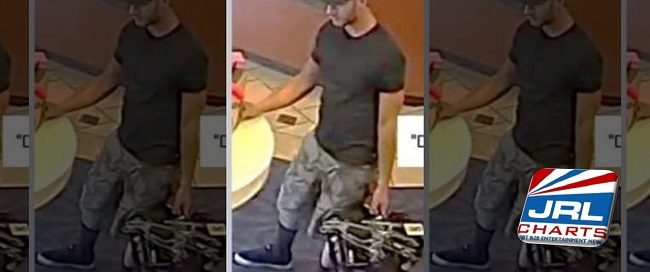 adult store robbery - Police Hunt for Adult Store 'Devil Face' tattoo Lingerie Bandit