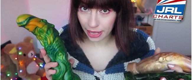Sexy Young Mylene Unboxing Hankey's Toys Colored Dildos