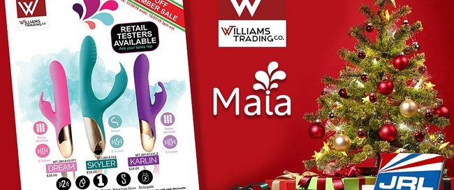 women sex toys - Williams Trading Co., and Maia Toys Offer New Additions in Time for Sale