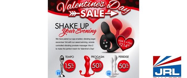 Aneros Valentine's Day Web Sale for Couples starts Feb. 1