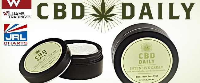 CBD products - Williams Trading Expands Earthly BodyⓇ’s CBD Daily™