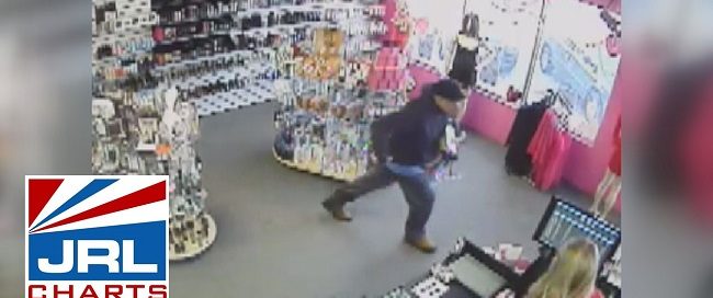 Male Suspect Caught on Tape Stealing from Enchantasys