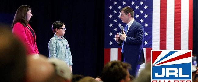 Pete Buttigieg witnesses 9 Yr. Old Come Out Gay at Rally