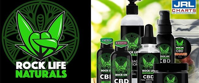 CBD Products - Rock Life Naturals CBD Range streets at Rock'N Products