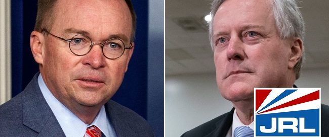 Trump dumps Chief of Staff Mick Mulvaney, Mark Meadows to Replace