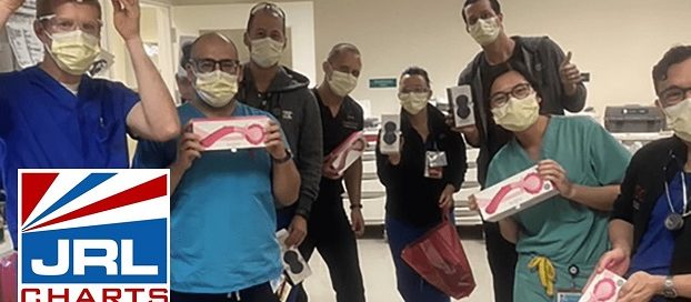 Pipedream Donates Jimmyjane Massagers to COVID Hospital workers