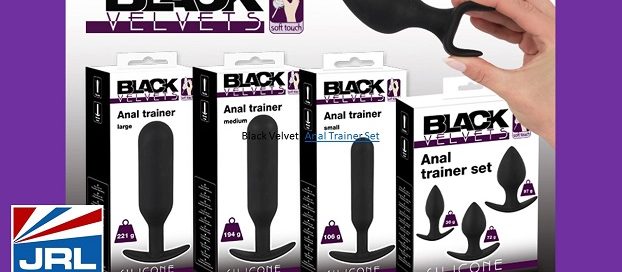 Orion Wholesale New Black Velvet Anal Pleasure Toys