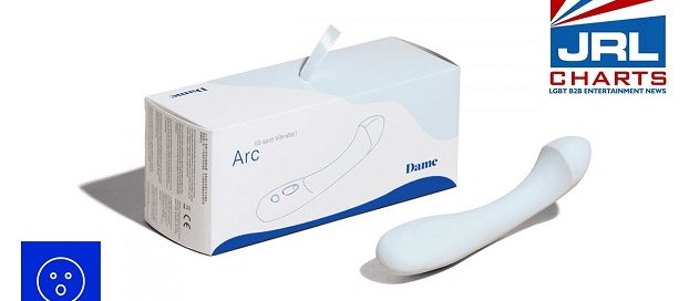 Entrenue ships Dame Products-Arc-G-spot-vibrator