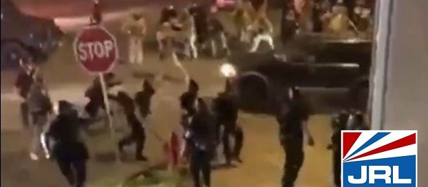 WATCH car RAM into police in Buffalo in heated Protests