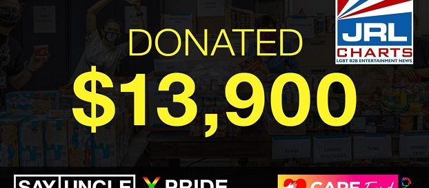 SayUncle Network Raises $13,900 for LA LGBT Center-2020-07-16-jrl-charts