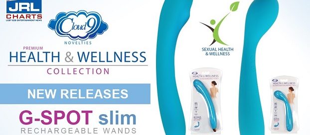 Cloud 9 Novelties unveil 'Health & Wellness' G-Spot Slim Rechargeable 8-Inch Single Motor Vibrator Wands