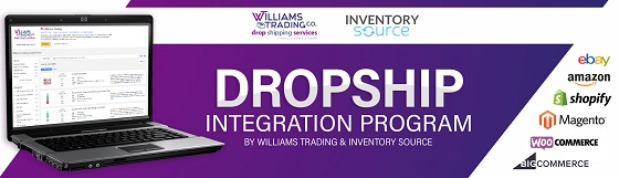 Check out Williams Trading's Dropshipment Program