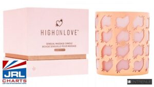 High On Love Cannabis-Enhanced Dry Body Oil, Massage Candle now at Entrenue