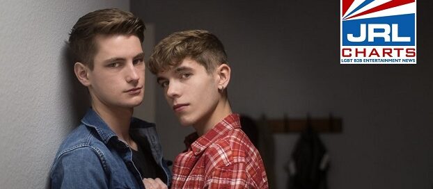Trevor Harris, Levi Rhodes, Happy Campers 2, Helix Studios, full gay porn scenes, gay porn new releases, bareback, twinks, blondes, brunettes, kissing, rimming, creampie, breeding, big dicks, deep throat