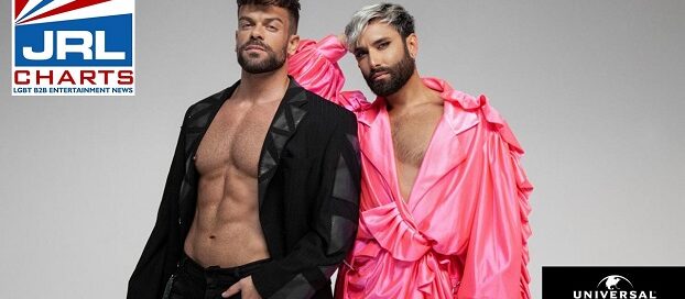Ricky Merino-Conchita Wurst-Smalltown Boy-Music Video-2021-01-10-JRL-CHARTS-gay-music-news