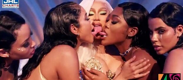 Cardi B-hip-hop-new-song-Up-Music Video-Debuts-with-19 Million Views-2021-02-07-jrl-charts
