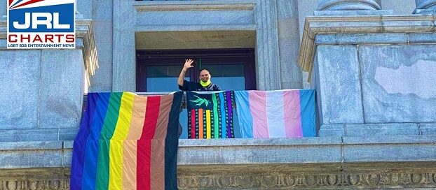 Pennsylvania Lt. Gov. Upgrades LGBTQ Rights Flag With Bigger One-2021-02-24-jrl-charts-LGBT-Politics-02