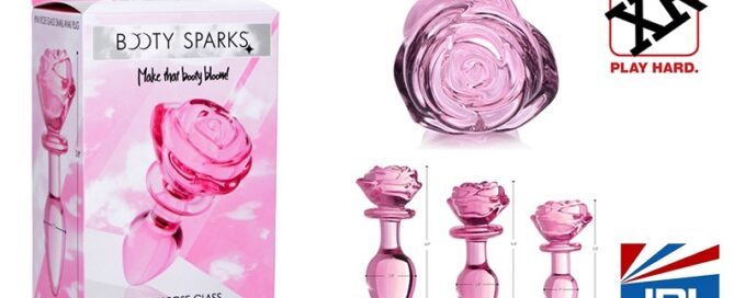 XR Brands new Pink Glass Rose Plugs from Booty Sparks-2021-05-24-JRL-CHARTS