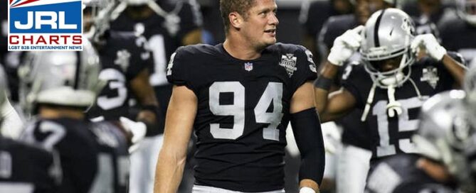Carl Nassib NFL Jersey becomes NFL's Top Seller after Coming Out Gay-JRLCHARTS