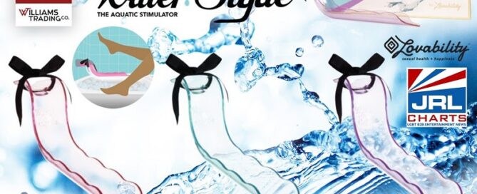 Williams Trading Co. Adds LovabilityⓇ WaterSlydeⓇ Aquatic Masturbation & Hygiene Device