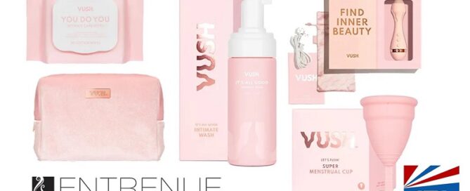 Entrenue ships Bright ‘Vush’ Sexual Wellness Products from Fresh New Brand