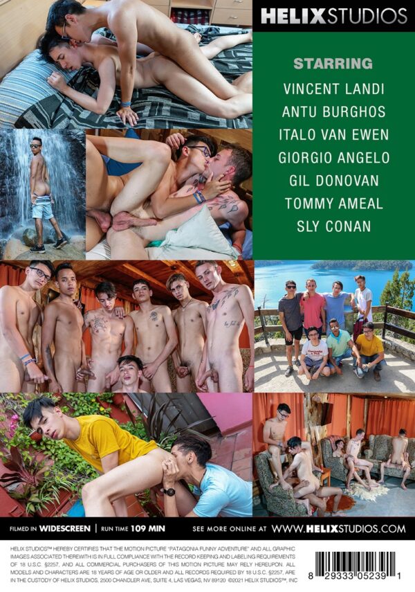 Patagonia Funny Adventure DVD back-cover- helix Studios