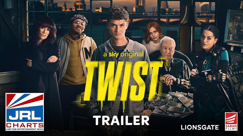 Twist film 2021-Official Trailer-Raff Law-Michael Caine-Sky Cinema-Lionsgate-JRL CHARTS
