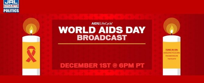 Don't Miss AIDS-LifeCycle World AIDS Day Broadcast on December 1-JRL-CHARTS-LGBT-Politics