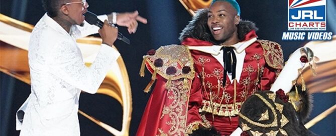 Tordrick Hall Revealed to be The Bull on The Mask Singer-2021-JRL-CHARTS-Gay-Music-News