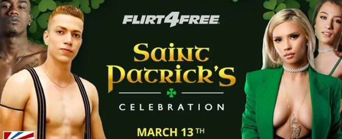 Flirt4Free Set To Launch St. Patrick's Day Cam Contest-2022-jrl-charts