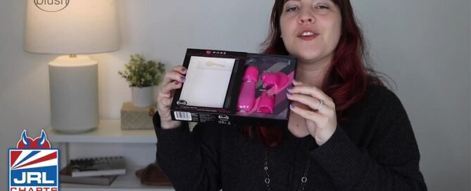 Tawney Seren of Blush Spotlights Rose Petite Massage Wand Kit-2022-JRL-CHARTS